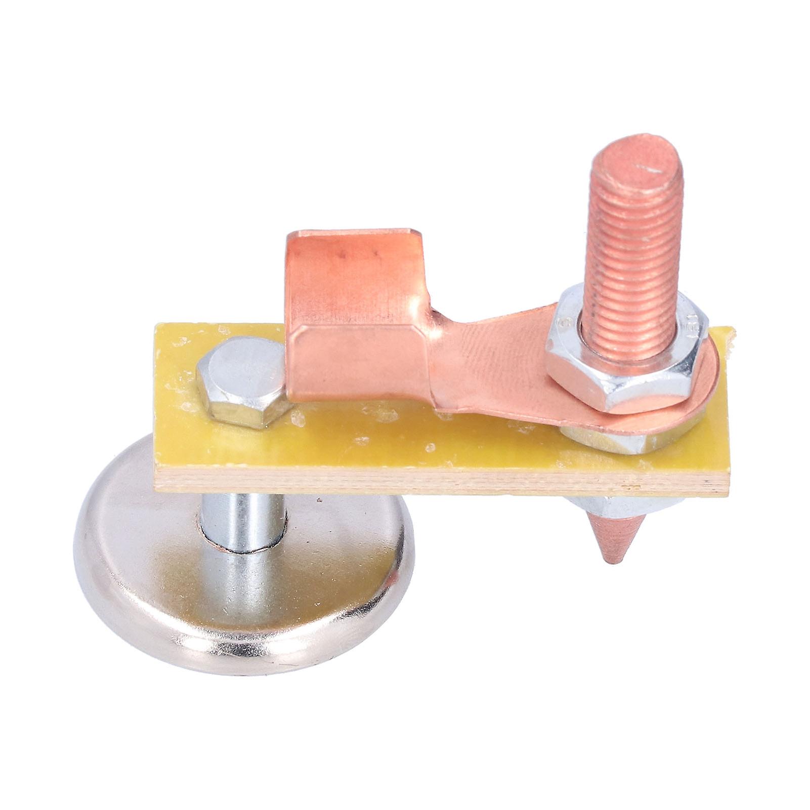 Magnetic Welding Holder, Large Suction Copper Tail Clamp, Mechanical Repair Grounding Tool