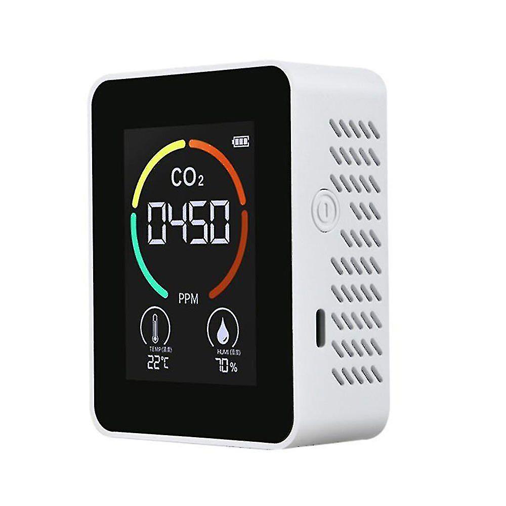 Indoor Co2 Sensor Co2 Meter Digital Air Detector Intelligent Air Quality Analyzer