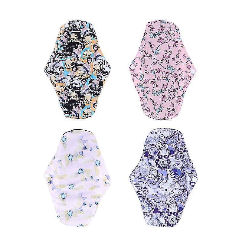4pcs Washable Sanitary Napkins
