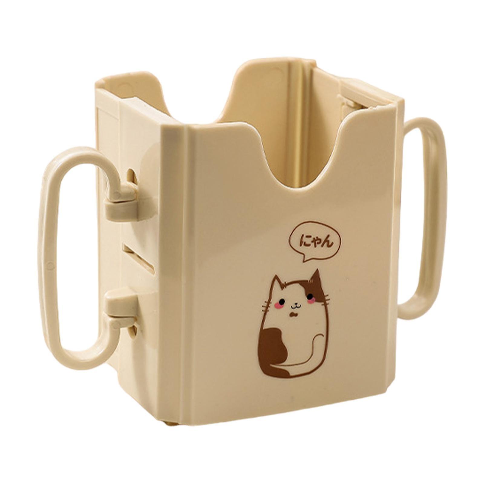 Baby Juice Box Holder Easy to Carry Portable Universal Adjustable white