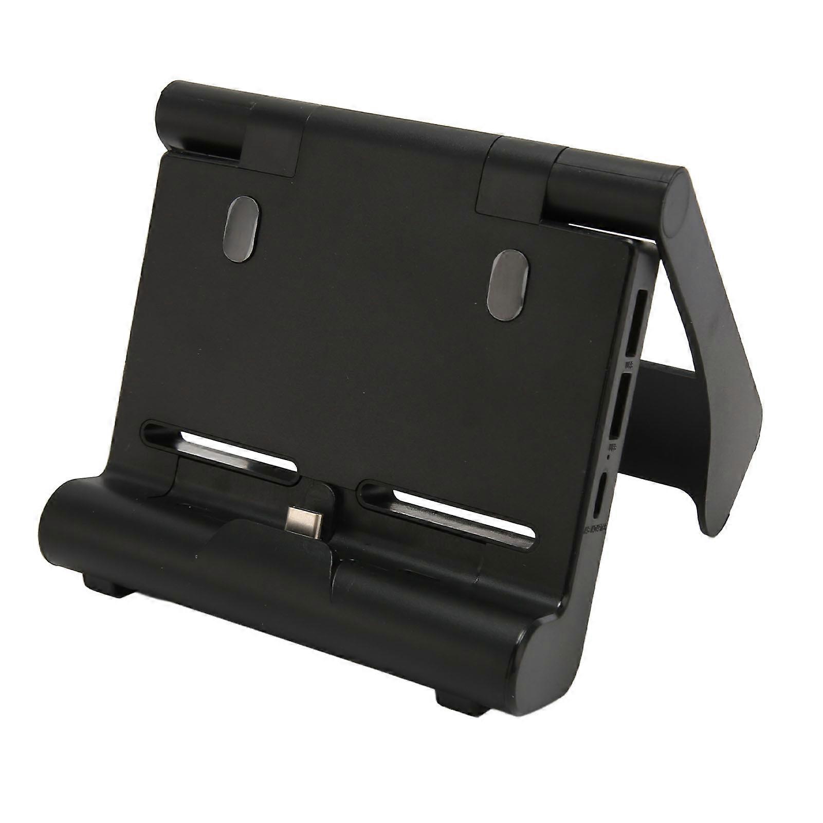 for Switch Dock 4K HD Multimedia Interface USB 3.0 Port TV Docking Station Adjustable TV Charging Dock for Switch OLED