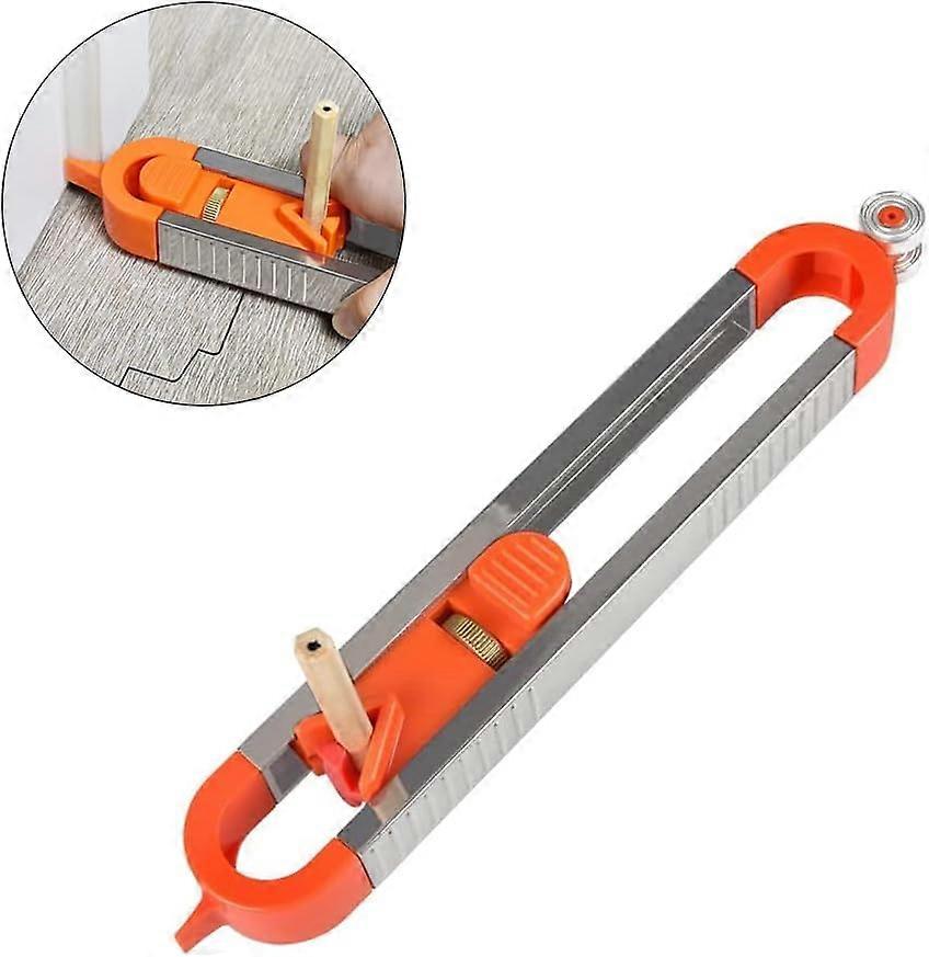 Contourmeter met grote vergrendeling, profielmeter duplicatie, contourmeter als duplicatiemeter met extra diep vergrendelingsmechanisme voor onregelmatige contouren