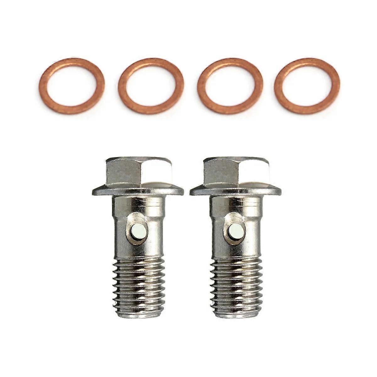 Μοτοσικλέτα ανοξείδωτο M10 X 125 Banjo κύριος κύλινδρος φρένων βίδα μανικών φρένων υδραυλική βίδα συμπλέκτη μπουλονιών δαγκάνας