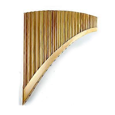 Čínský tradiční hudební nástroj 25 píšťal Pan flétna C Key Pan Pipes Dřevěný dechový nástroj Přírodní bambus Pan Flétna v C Key