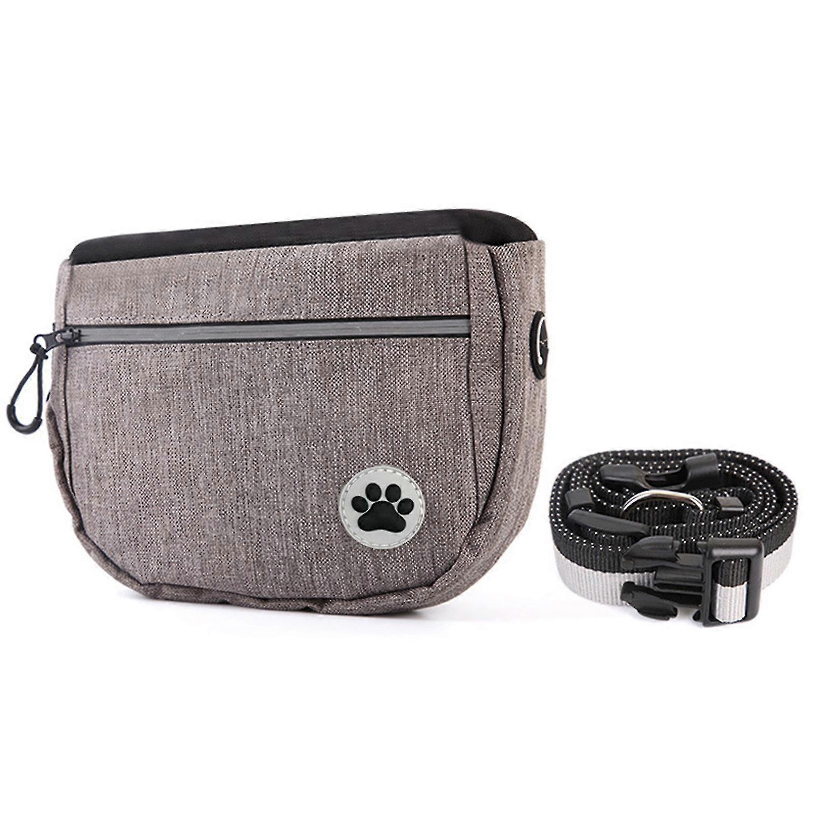 1 Dog Training Pouch 1 Belt Grey