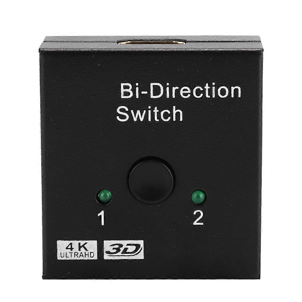 Hdmi High Definition Two Way Splitter Bidirectional Distributor Switcher Black