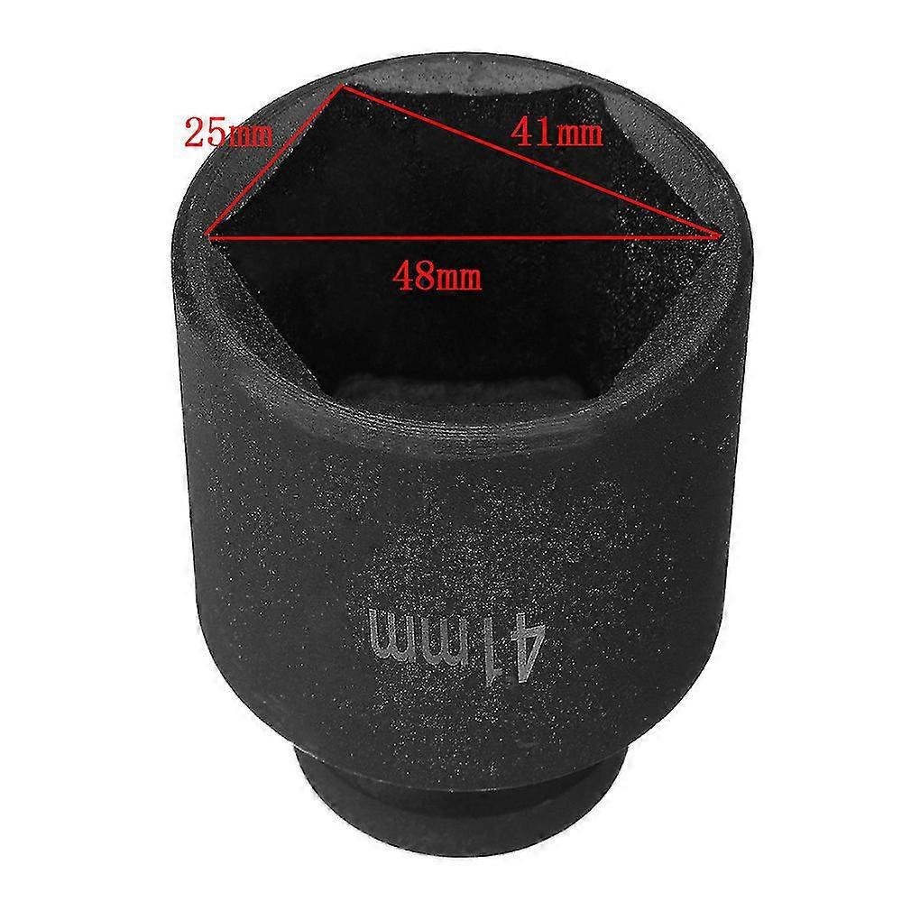 6 Point 41mm Deep Impact Socket 1 2 Drive Spindle Axle Nut Socket Hub Spindle Axle Nut Remove Install Tools