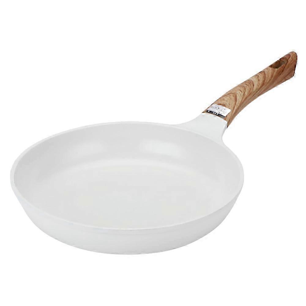 Ceramic Frying Pan Non-stick Pans Deep Fryer Wok For Cooking Pots Round Frying Pan With Handle Kitchen Enamel Pan A