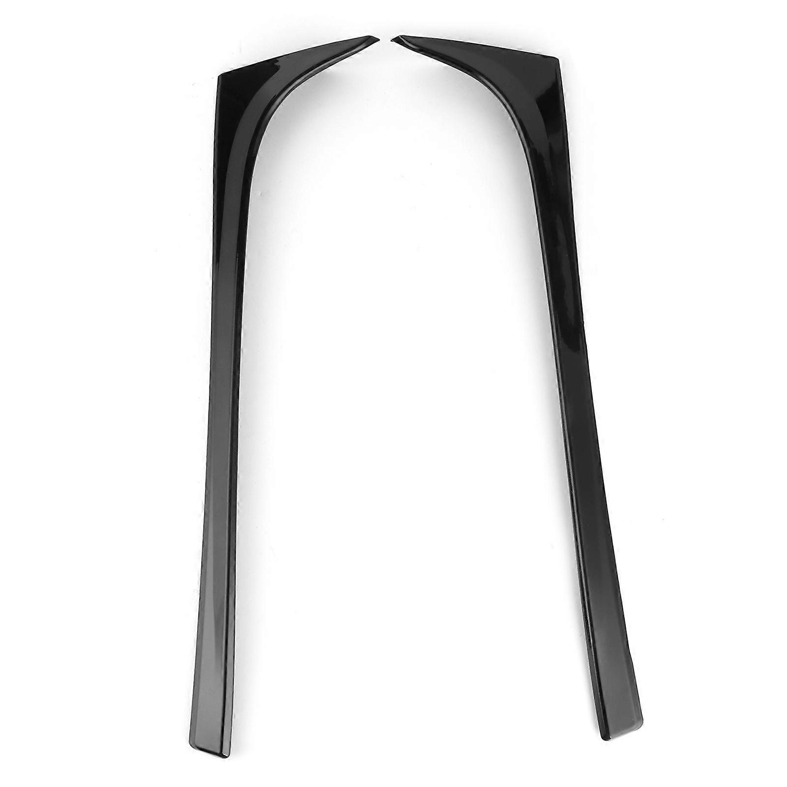 2pcs Rear Window Spoiler Side Wing Trim Cover Car Vehicle Modification Fit for MK7 GTD R 2014?2018Glossy Black YEMAA