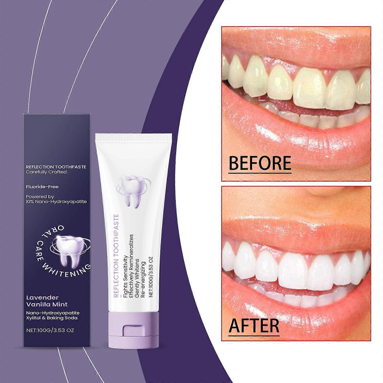 Reflection Toothpaste Whitening Toothpaste For Cleaning And Care Of Teeth Whitening And Stain Removal Mint Toothpaste FLYE5125