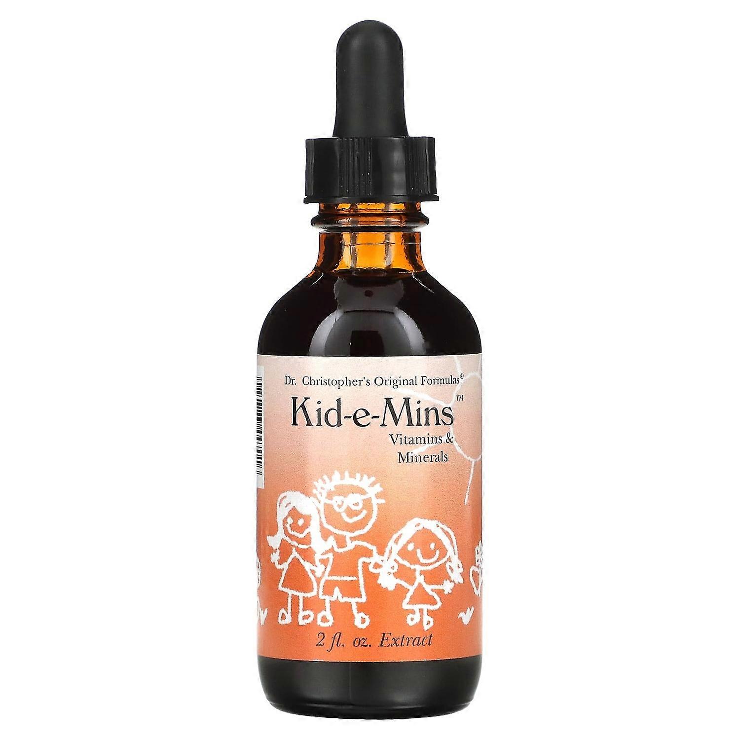 Christopher's Original Formulas, Kid-e-Mins, Vitamins & Minerals, 2 fl oz