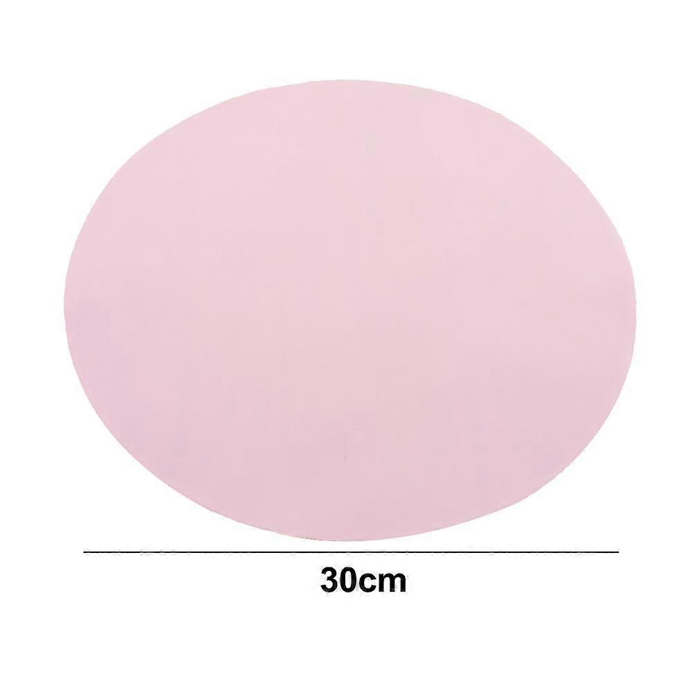 Silicone Pet Feeding Mat Round Shape Non-slip Bowl Mat Waterproof Feeding Pad For Dogs Cats