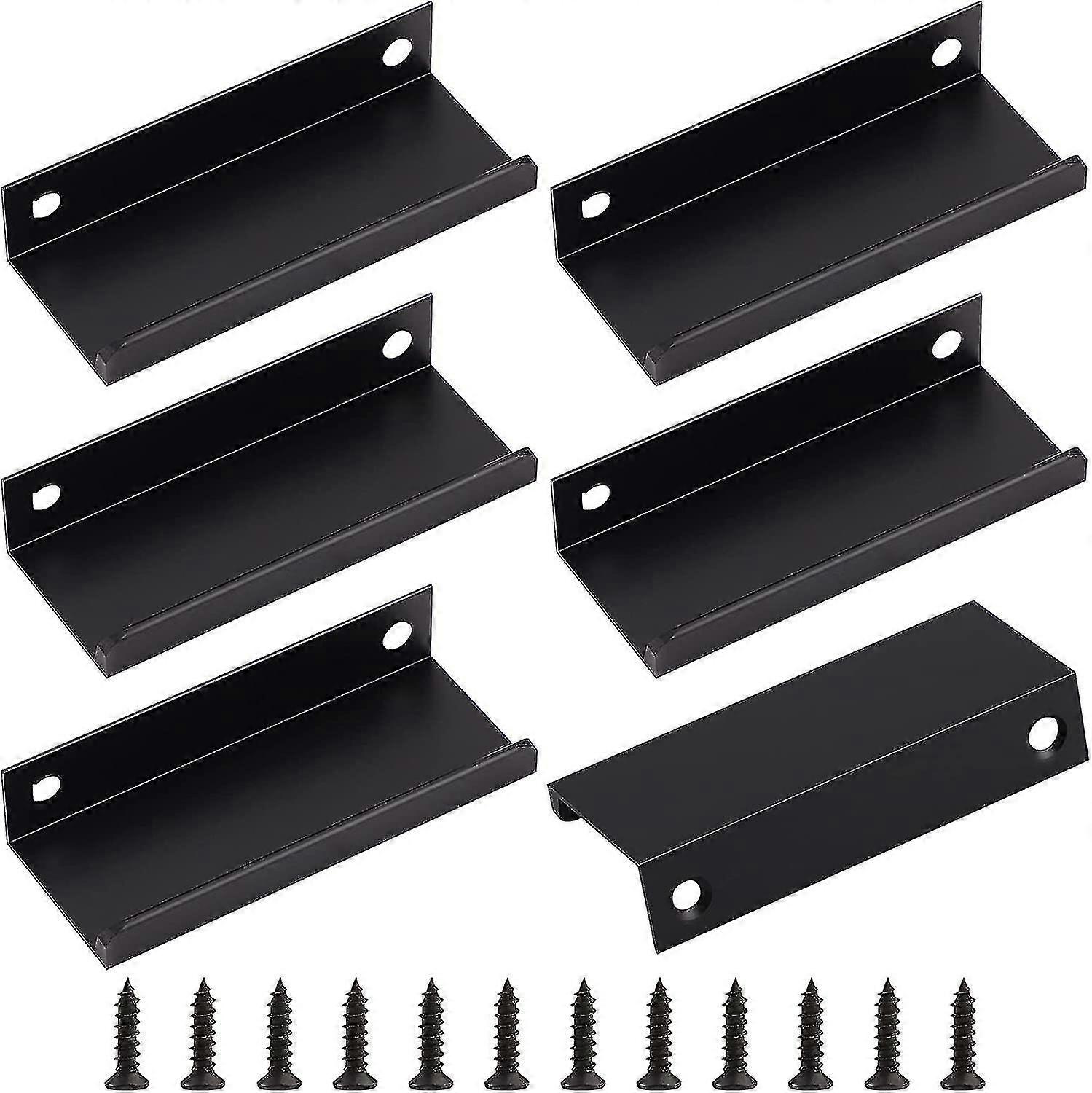 2024 Invisible Drawer Pulls, 6 Pcs Kitchen Cabinet Handles