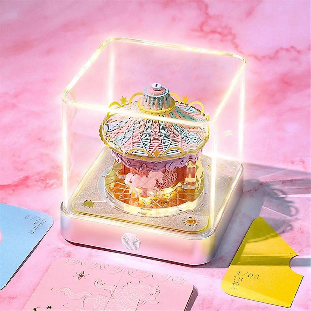 Bureau 3d Memo Pad 2025 Kalender Creatieve Panoramische Kalender Met Licht Voor Familievriend Buurman Cadeau