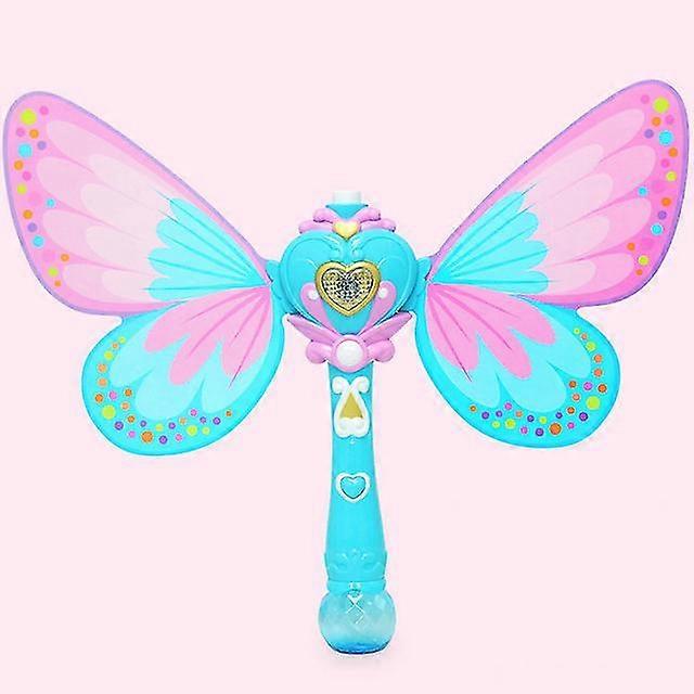 Magic Wing Electric Wand Automatic Soap Bubble Blowing Machine-Good