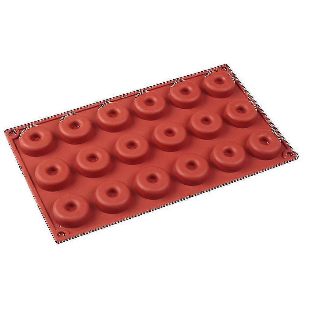 Miniowl-18 Sogar Donuts Silikon Kuchen Form DIY Snack Modus Hitzebeständiges Antihaft-Modell Einfach zu reinigen