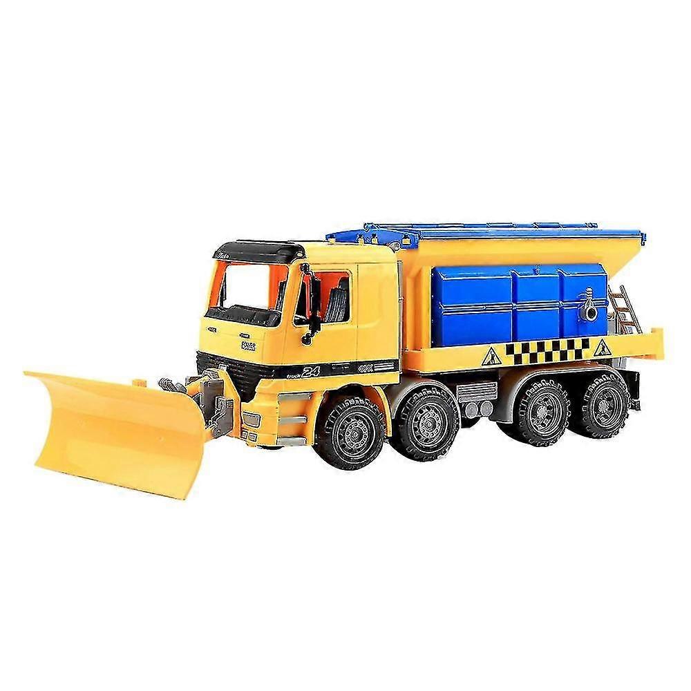 Frict Ed Removal Plow Truck Construct Toy,inertia Rep Car Toy, Engineering Vehic
