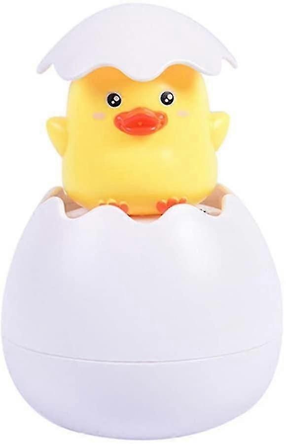 Bathing Swimming Toy Egg Sprinkler - Yellow