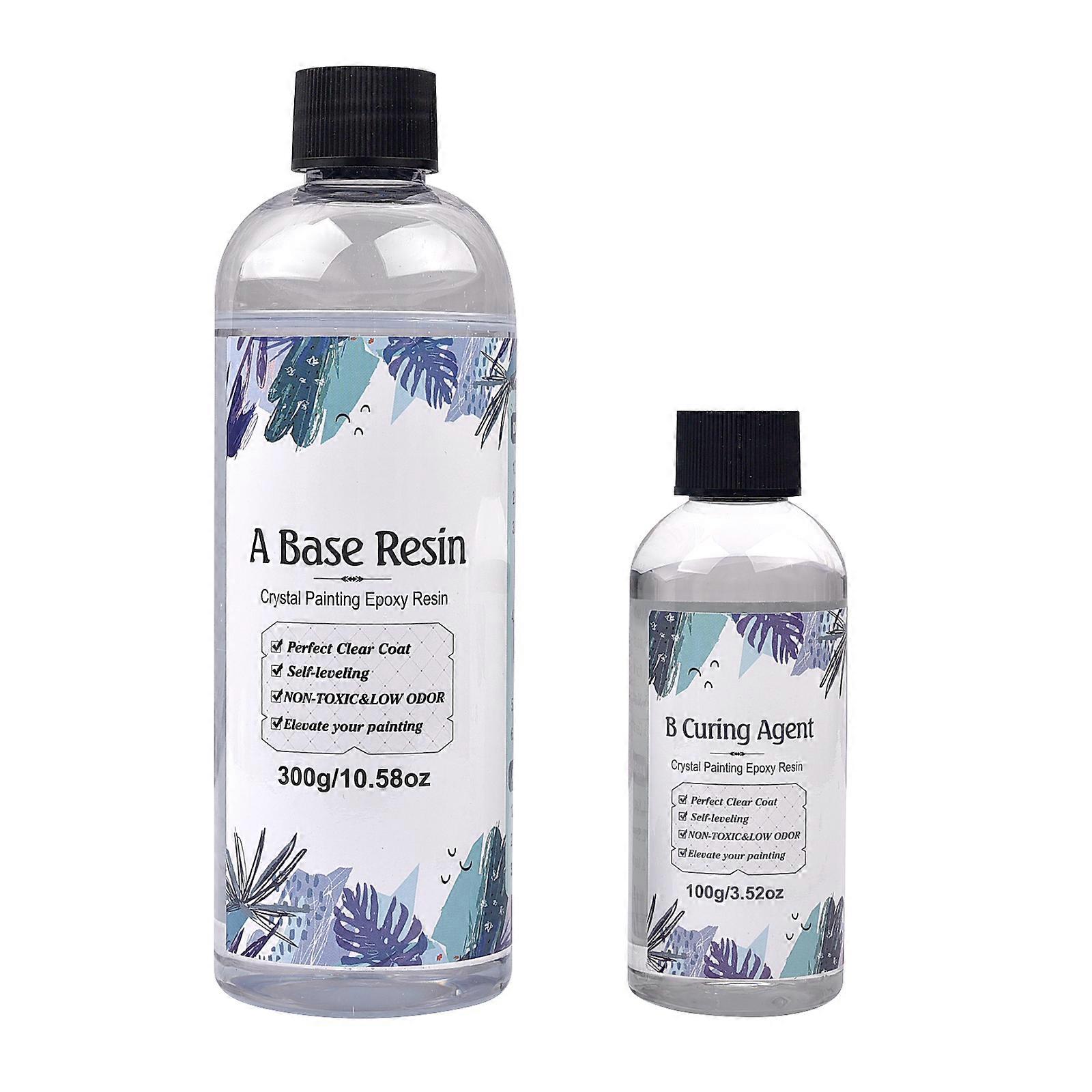 400g/1000g AB Epoxy Resin Glue 3:1 Fast Curing Glue Resin Mold Large Capacity Transparent Colorless Resin Glue High Hardness