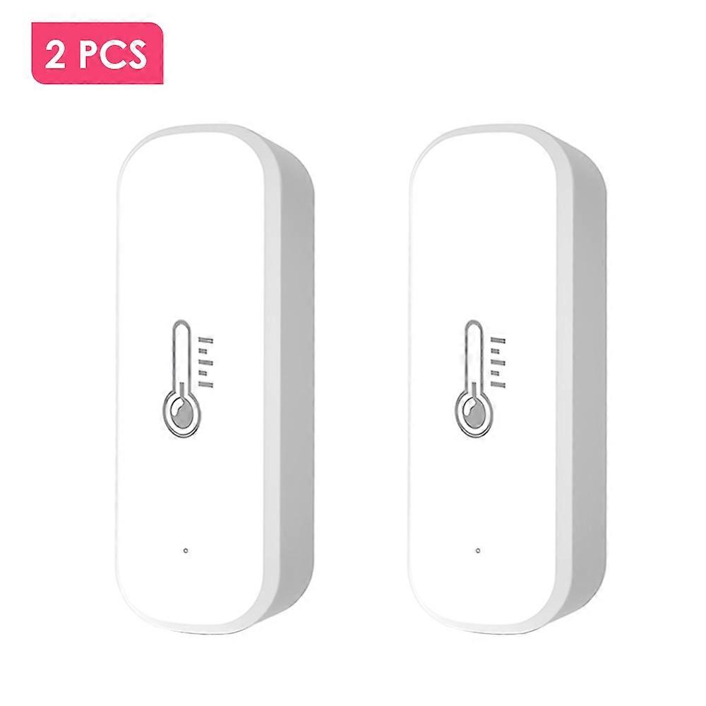 1/4 Tuya Smart Wifi Zigbee Temperature And Humidity Sensor Monitor Indoor Hygrometer Thermometer Support
