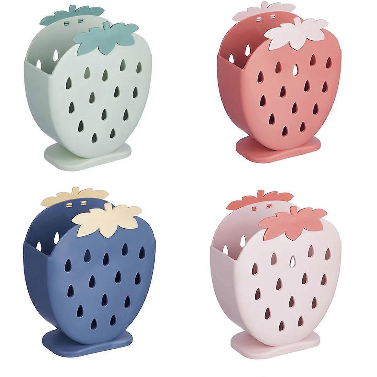 Chopstick Cage, Kitchen, Standing Multifunctional Chopstick Cage, Double-Layer Drain Chopstick Boxp