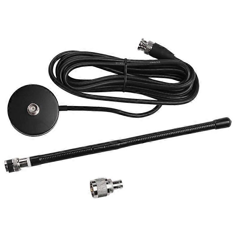 CB Aerial Antenna 27Mhz Soft Whip Magnetic Base BNC PL259 Connector CB Aerial Antenna For Cobra Midland Uniden Maxon