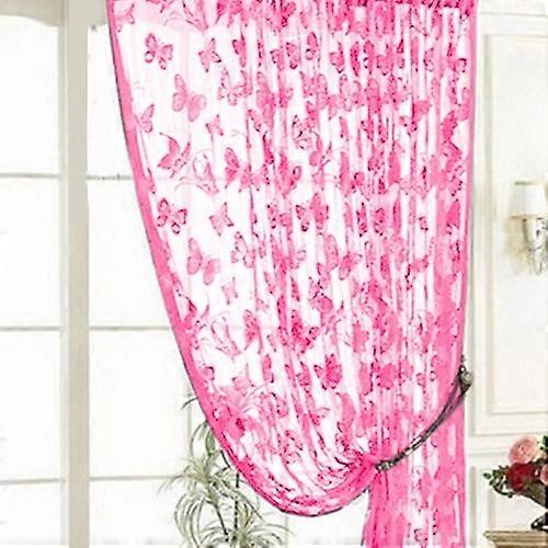 curtains 200x100cm Window Curtains Butterfly Tassel String Door Curtains
