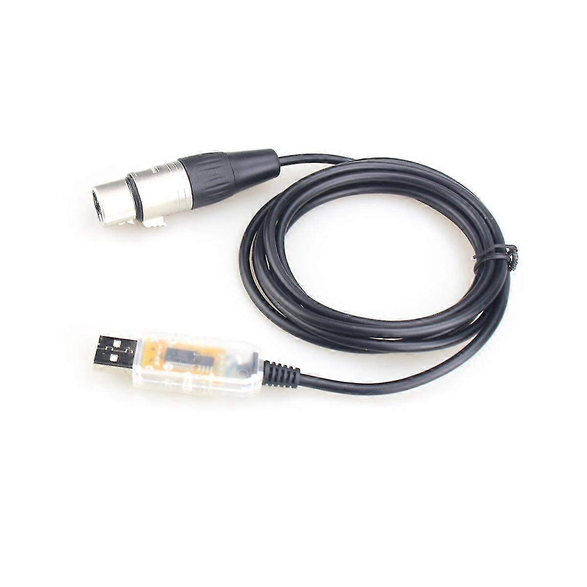 Usb To Dmx Interface Adapter Led Dmx512 Computer Pc Stage Lighting Controller Dimmer ,adapter Cable