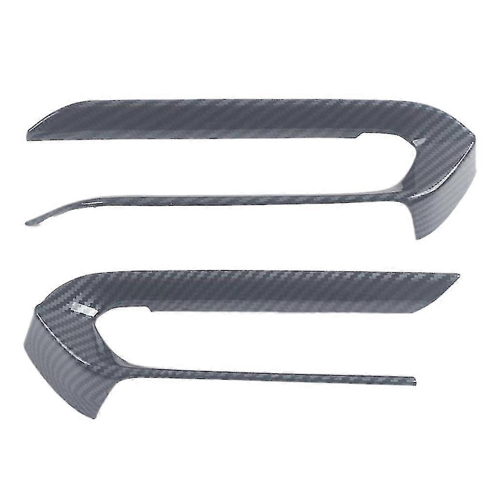 Car Dashboard Side Air Outlet Vent Cover Trim Frame,carbon Fiber