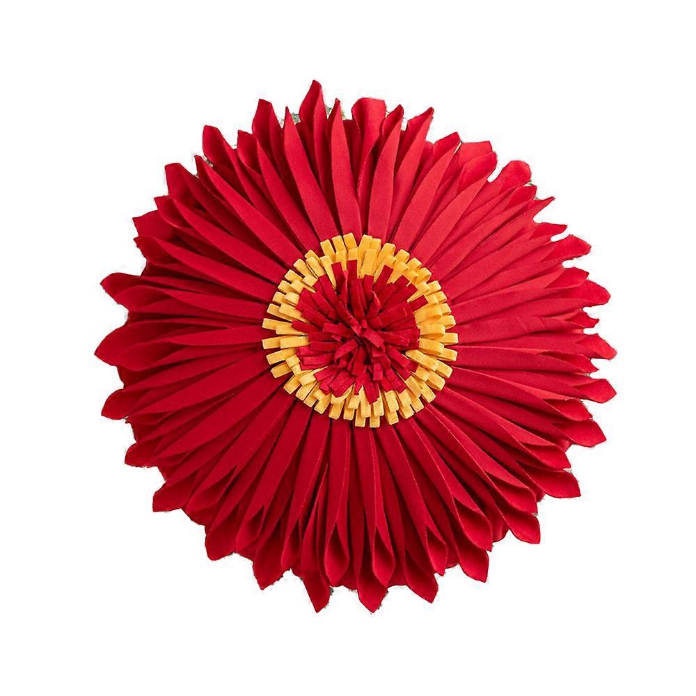 Flower-like pillow case -3D Daisy flower pillow case-sofa and bed