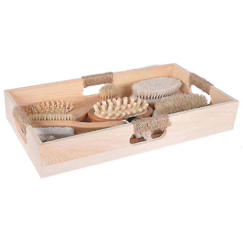 6pcs Shower Brush With Handle