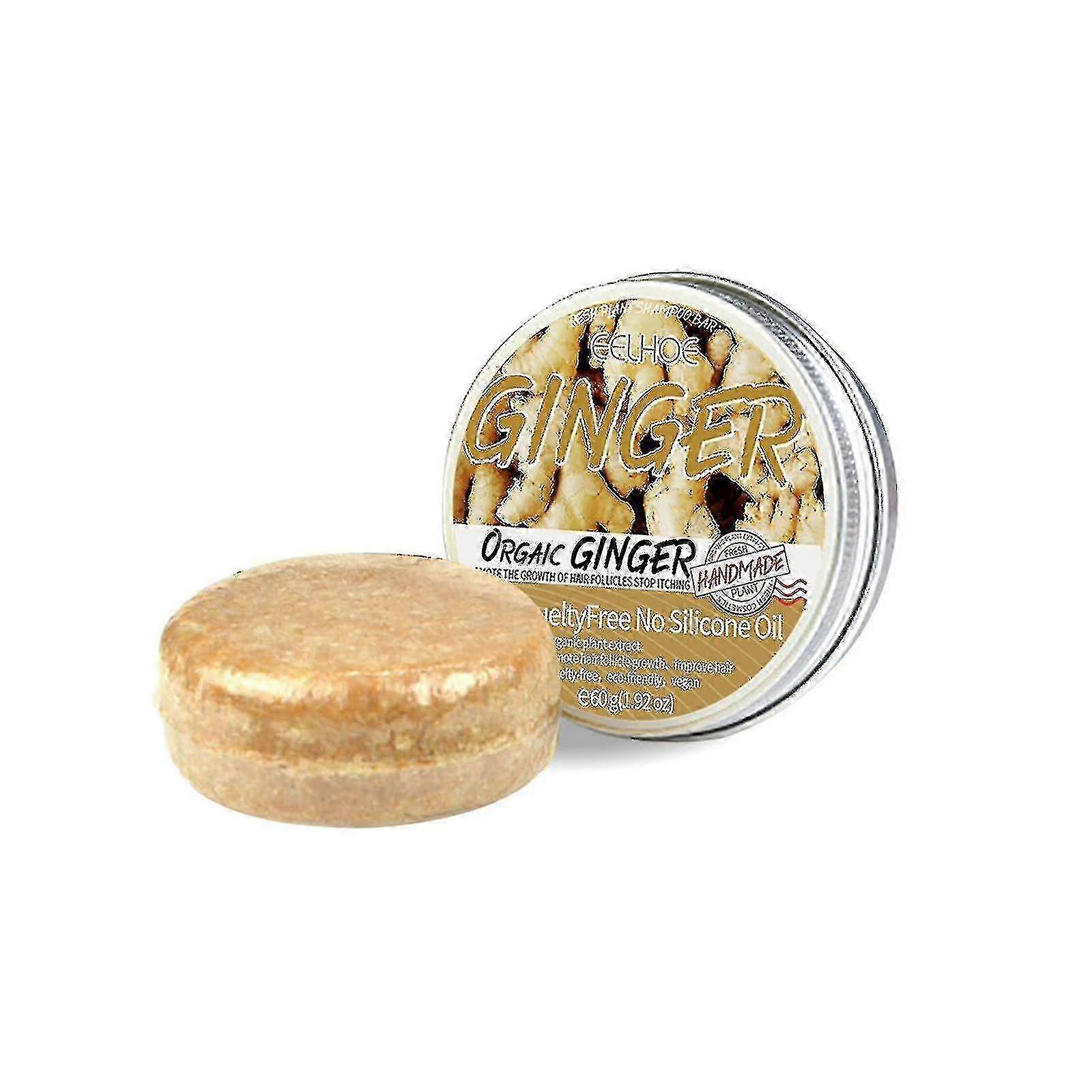 Ginger Shampoo Soap Anti-fall Conditioning Growth Thick