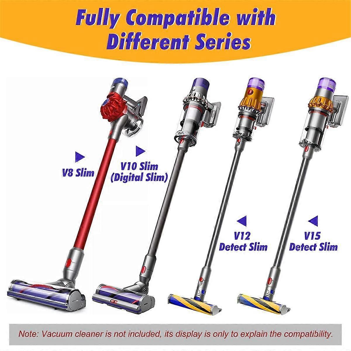 Soft Roller Brush Replacement for Slim V10 Slim V12 Detect Slim V15 Detect Slim Cordless Vacuum Attachments -A