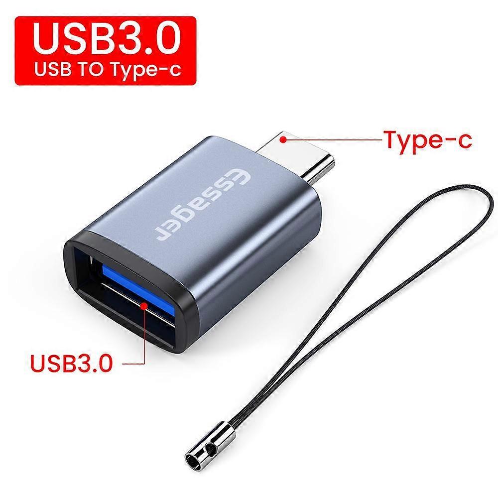 USB Type-C Adapter USB-C Male to USB 3.0 Female, Macbook MI Samsung USBC Macbook Converter OTG Connector