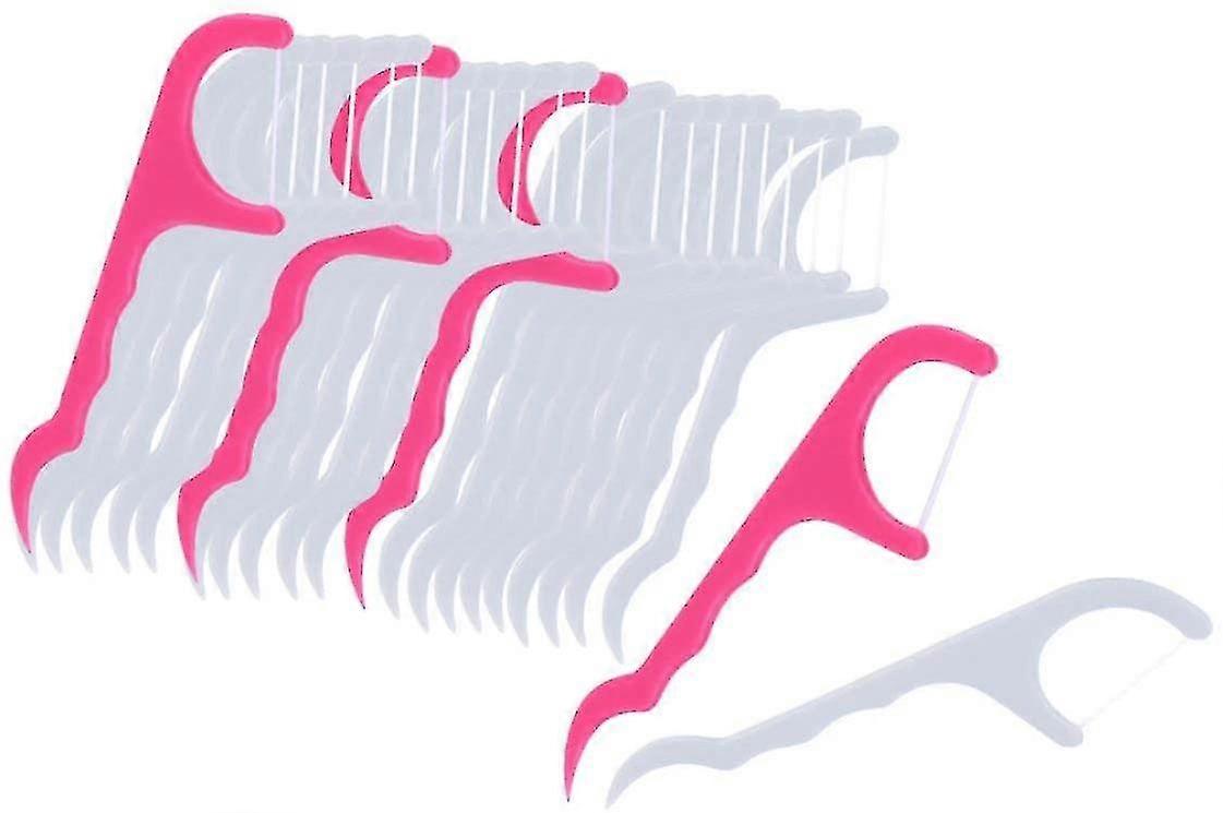 25pcs Healthy Dental Teeth Floss Flosser Flossing Brush Tootpick Teeth Cleaning