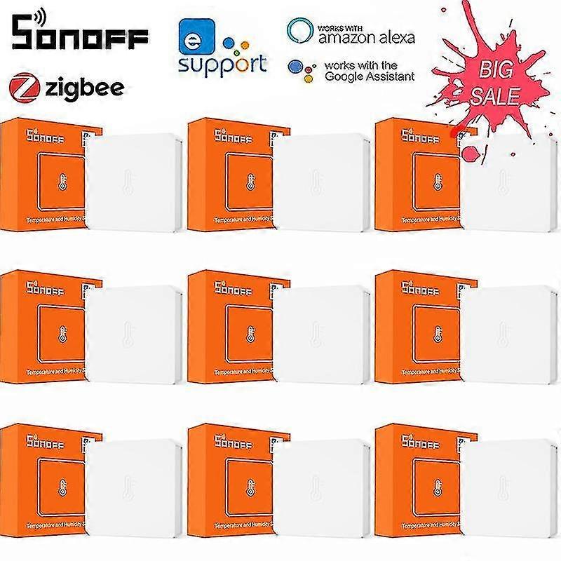 1/20 ks Sonoff Snzb-02 Zigbee snímač teploty a vlhkosti v reálném čase