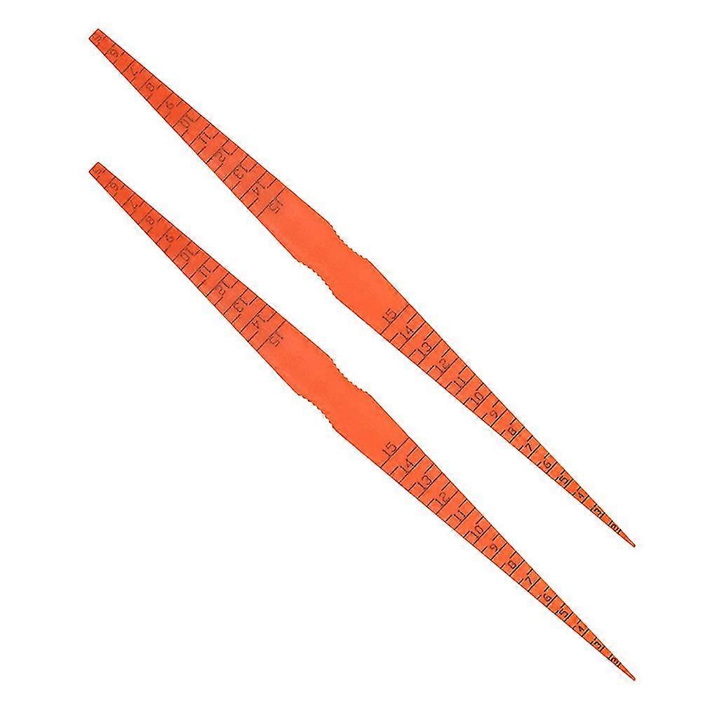 2pcs Professional Car Door Panel Gap Alignment Tool Engine Door Measuring Tool