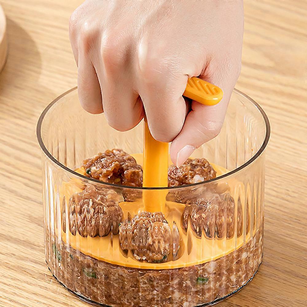 2pcs Hand Meatball Squeezer for Home Use Reusable Meatball Easy Making Mold for Home Kitchen