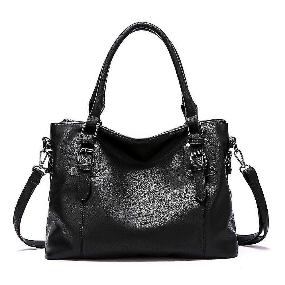 Retro Simple Single Shoulder Bag Large Capacity Texture Handbag Crossbody Bag Ladies