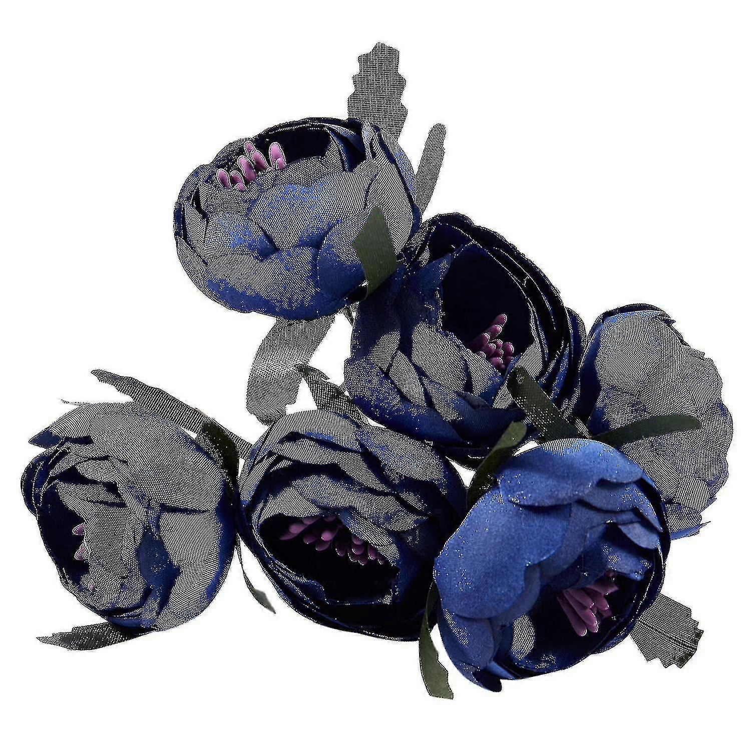 6 قطع / الوحدة باقة قماش الحرير Rative(Purp)