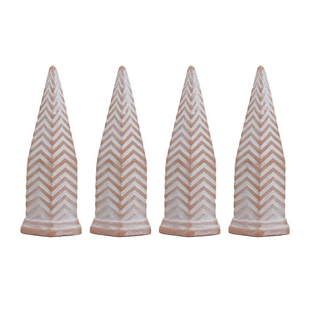 4x Plant Waterer Self Watering Ceramic Spikes Automatic Watering Device