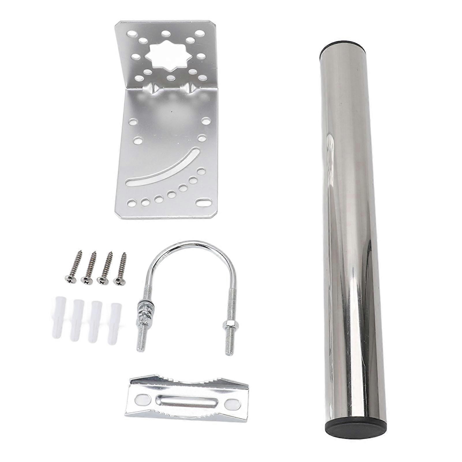 Mounting Kit for Starlink Iron Satellite Internet Antenna Mount Pole Bracket for Roof Wall Ground
