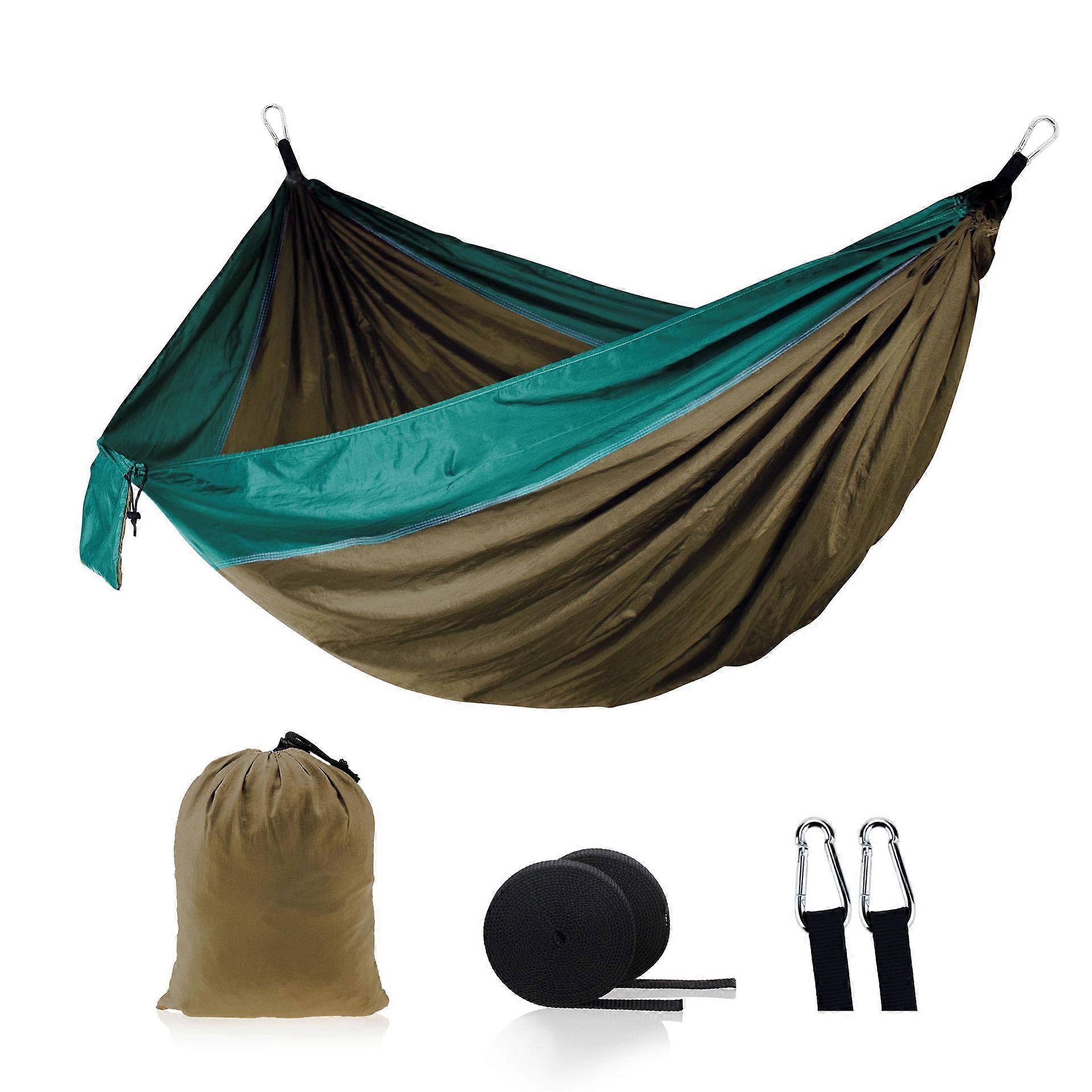 Camping Hammock Double & Single Portable Hammocks With 2 Tree Straps,portable