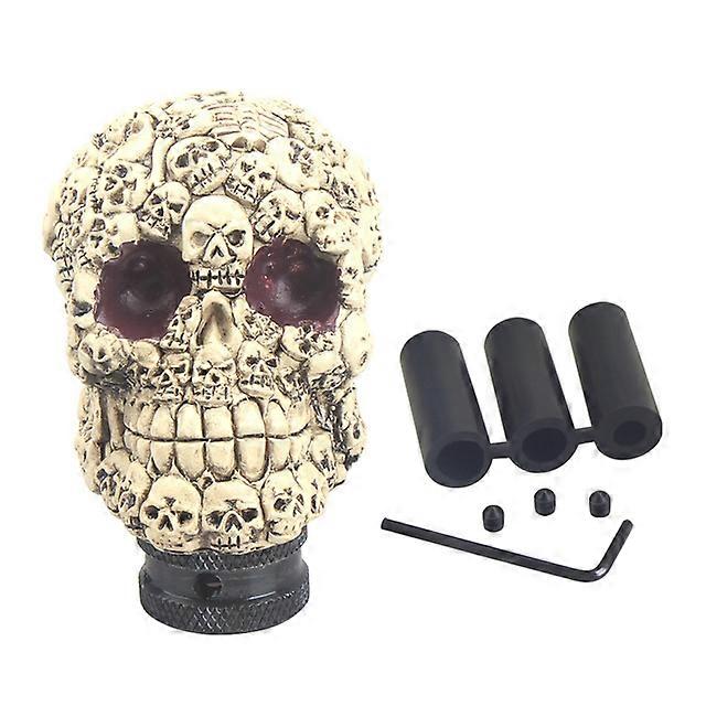 YOMI Skull gear shift knob car manual shift lever shift lever auto parts decorative knob shift knob