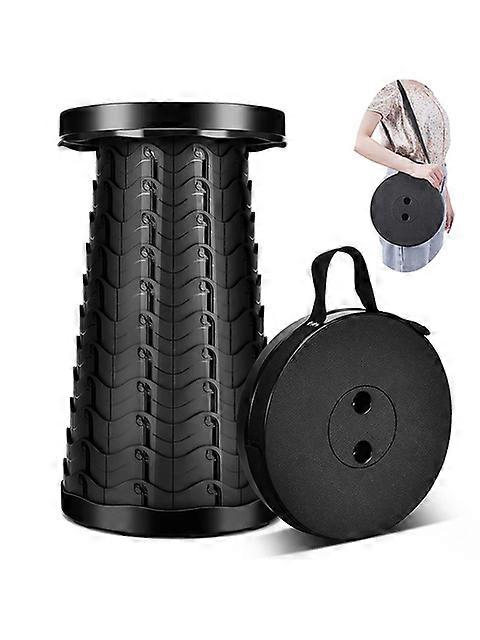 1Pc Folding Stool Heavy Duty Collapsible Beach Outdoor Chairss Load Capacity 400Lb Portable Retractable Stool for Camping Fishing Outdoor