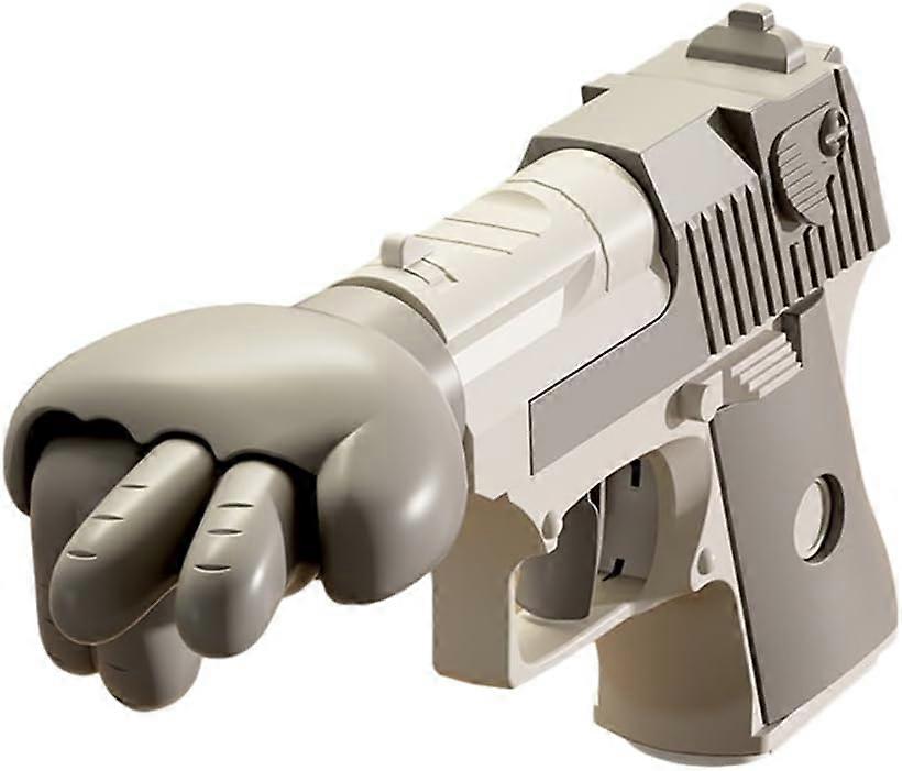 Rock Paper Scissors Toy Gun, Fist Guessing Stress Relief Toy, Rock Paper Scissors Toy Fidget Relief Toy Gun, Rock Paper Scissors Interactive Toys