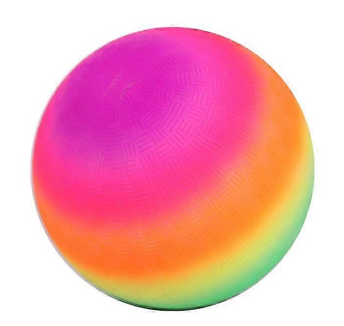 9 In Rainbow Playground Ball , Kids Toy Ball