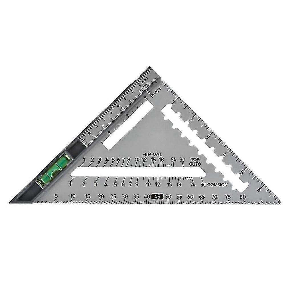 Lightweight Triangle Ruler Metal Alloy Measuring Angle/depth/cylinder Center Banmo