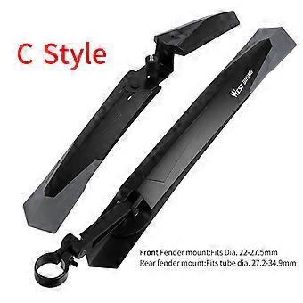 1Pair Mountain Bicycle Fender Quick Release Front Rear Cycling Fender Wings Mud Guard Bike Accessories Bike Fender