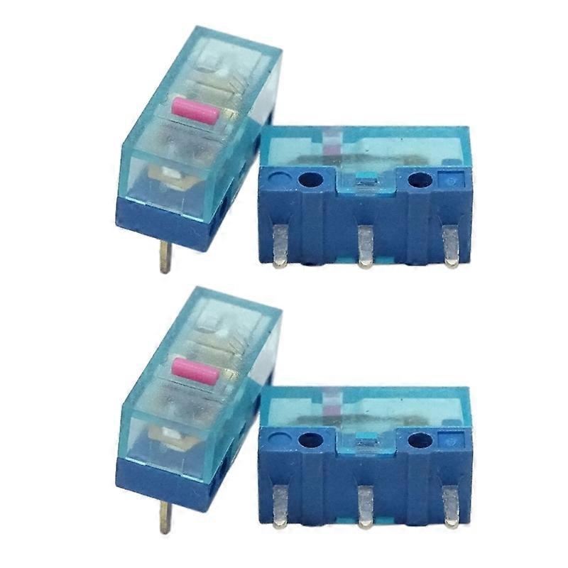 Mouse Microswitch HUANO Mouse Momentary Push Button Micro Limit Switch 4PCS